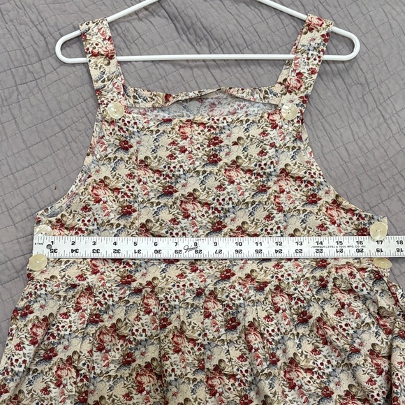 Floral Button Strap Dress - Picture 9 of 12